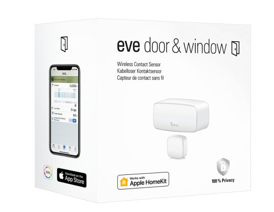 Датчик дверей и окон Eve Systems GmbH Eve White - Беспроводной - Bluetooth 3.6 V - AA