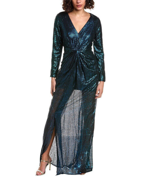 Rene Ruiz Sequin Gown Women's