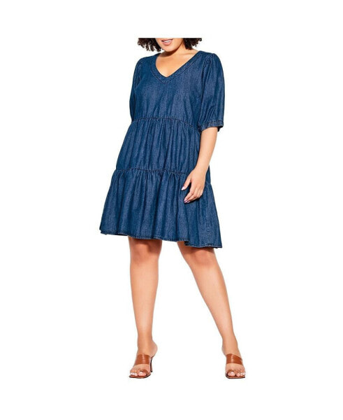 Plus Size Coastal Dress