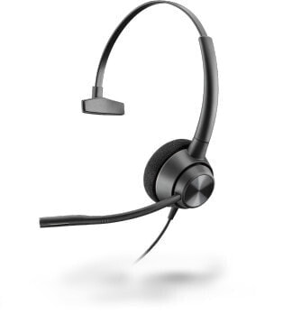 Poly EncorePro 310 - Headset - Head-band - Office/Call center - Black - Monaural - Wired