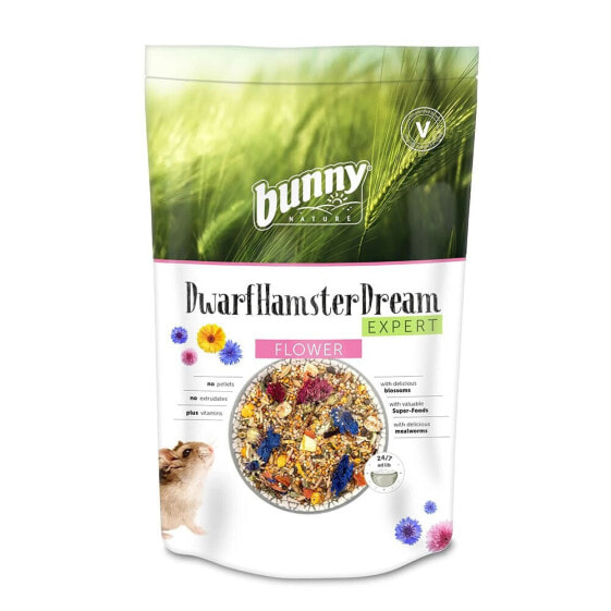 BUNNY Dwarf Hamster Dream Expert Flowers 500g Roedant Food