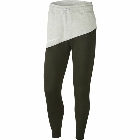 Длинные спортивные штаны Nike Swoosh Чёрный Мужской Светло-серый