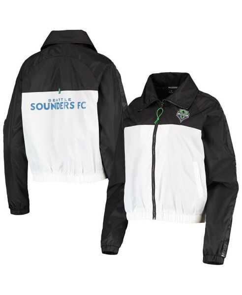 Women's Black Seattle Sounders FC Anthem Full-Zip Jacket