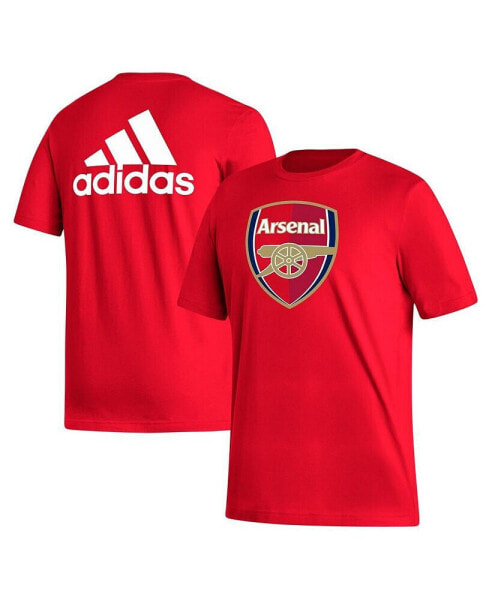 Men's Red Arsenal Crest T-shirt