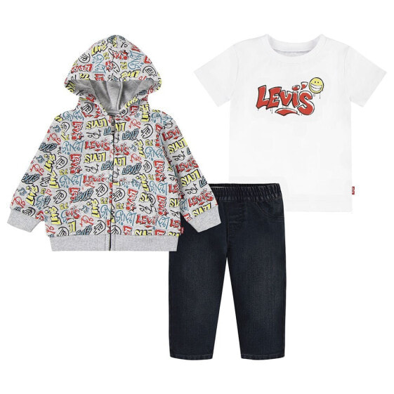 LEVI´S ® KIDS Graffiti Tag Denim Baby Set