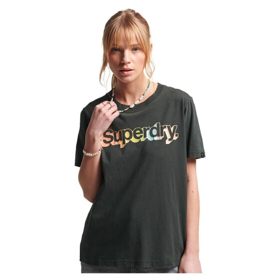 SUPERDRY Vintage Cl Metallic T-shirt