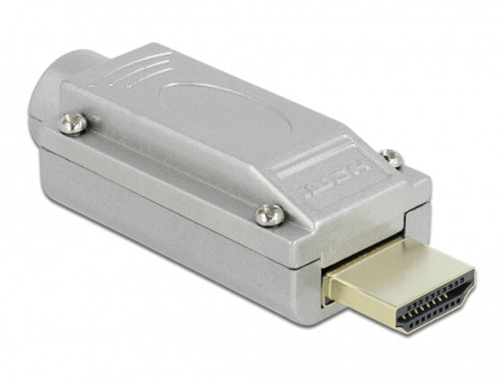 Delock 65201 - HDMI - Terminal - Gray - -15 - 70 °C - 23.5 mm - 61.5 mm