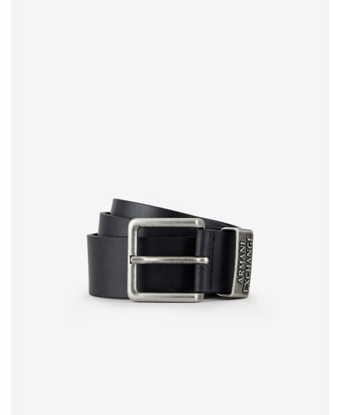 Ремень из натуральной кожи ARMANI EXCHANGE Bold Buckle AX