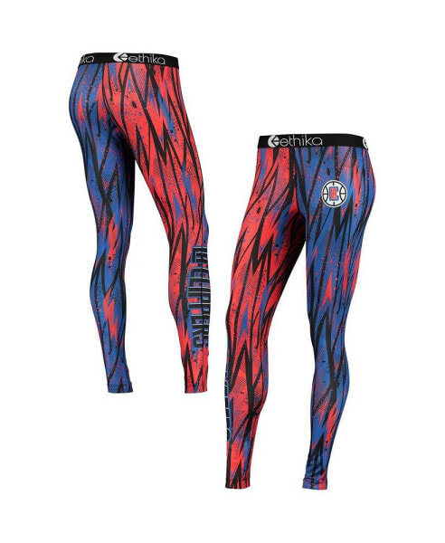 Women's Red, Royal LA Clippers Classic Leggings