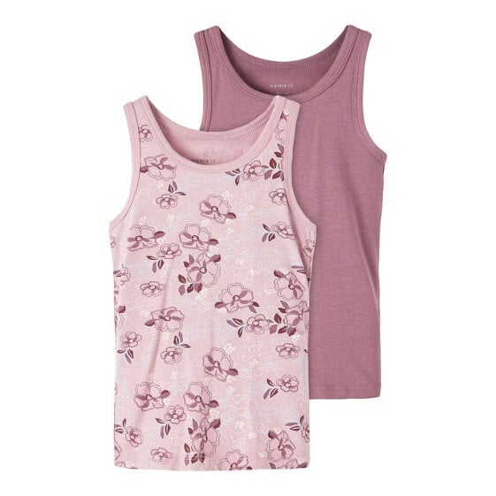 NAME IT Arctic Flowers Sleeveless Base Layer