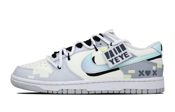 Кроссовки мужские Nike Dunk Low Седые像素 - летний хип-хоп vers. Одежда и обувь > Обувь > Мужская > Кроссовки и кеды.