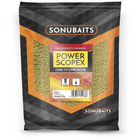 Прикормка натуральная Sonubaits One To One Power Scopex