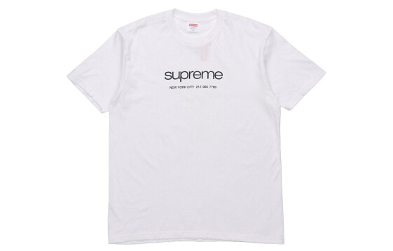 Supreme SS20 经典Logo短袖T恤 男女同款 白色 送礼推荐 / Футболка Supreme SS20 LogoT SUP-SS20-265