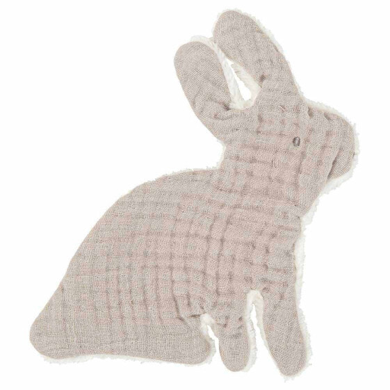 BIMBIDREAMS Bunny Jersey Bamboo Muslin 115x115 Cm + Doudou 38x38 Cm