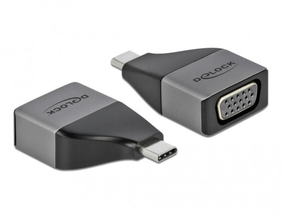 Разъем и адаптер USB Type-C - VGA (D-Sub) Delock 64002 - 3.2 Gen 1 (3.1 Gen 1) - 1920 х 1080 пикселей
