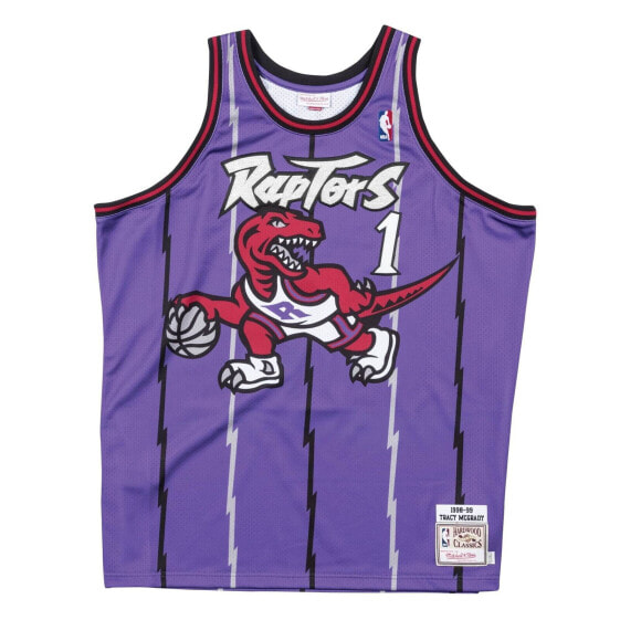 MITCHELL & NESS NBA AUTHENTIC ROAD JERSEY TORONTO RAPTORS 98 TRACY MCGRADY