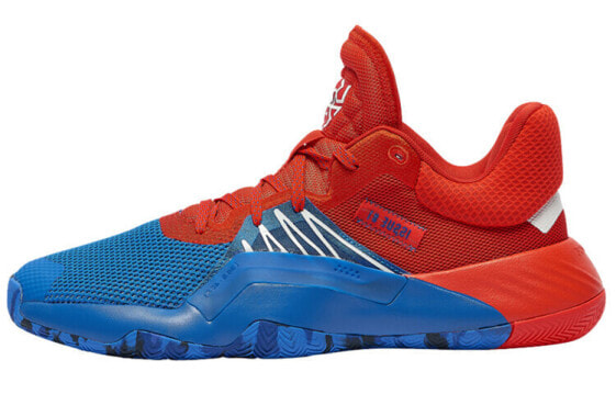 adidas D.O.N. Issue #1 米切尔1代 防滑耐磨 低帮 篮球鞋 男款 红蓝 / Баскетбольные кроссовки Adidas D.O.N. Issue 1 1 EF2400