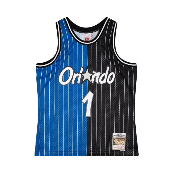 MITCHELL & NESS NBA SPLIT SWINGMAN JERSEY ORLANDO MAGIC 1994 ANFERNEE HARDAWAY