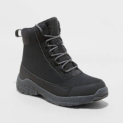 Men's Mack Lace-Up Winter Hiker Boots - All in Motion Charcoal 8