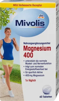 Magnesium 400 Tabletten 60 St, 48 g