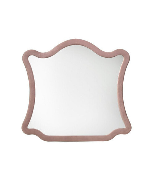 Salonia Mirror, Pink Velvet