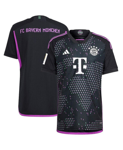 Men's Black Bayern Munich 2023/24 Away Authentic Patch Jersey