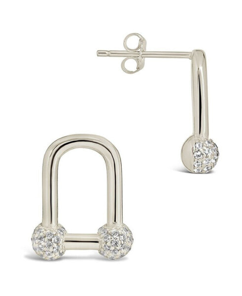 Серьги Sterling Forever Ramzee Studs