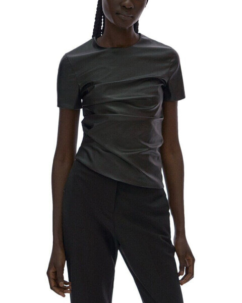 Helmut Lang Relaxed Fit Twist Top Women's