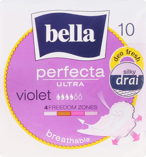 Damenbinden Perfecta Violet Deo Fresh Soft Ultra 10 St.