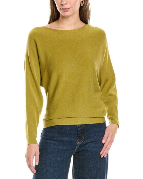 Lafayette 148 New York Asymmetric Dolman Cashmere Sweater Women's