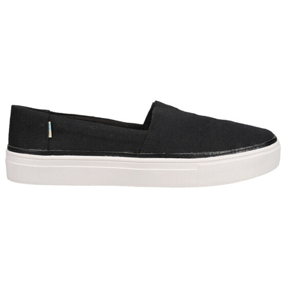 TOMS Parker Slip On Womens Black Sneakers Casual Shoes 10016770