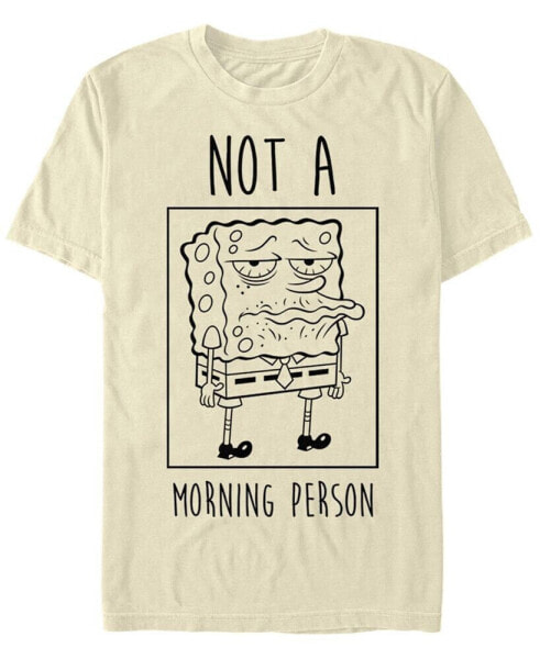 Men's Not A Morning Person Short Sleeve Crew T-shirt