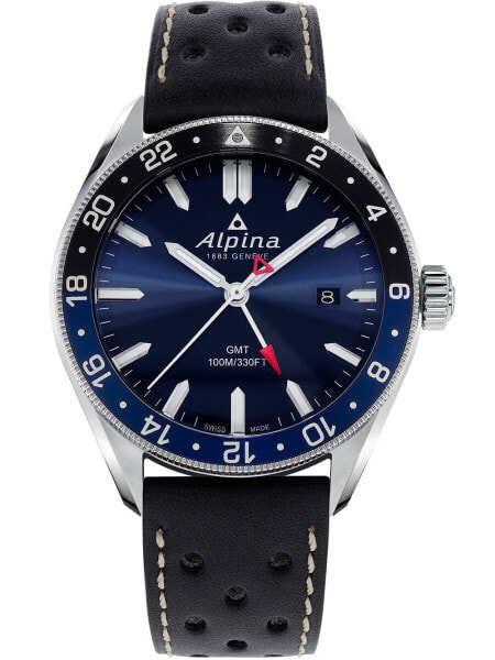 Часы Alpina GMT Alpiner Total Black