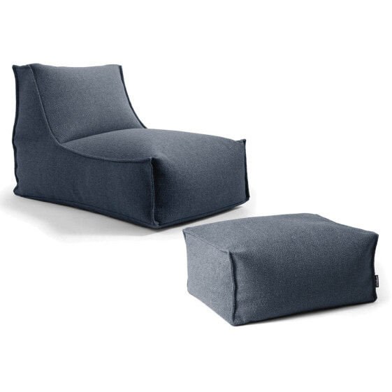 Sitzsack + Pouf, Hocker Recyclingstoff