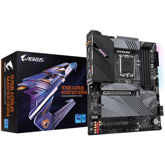 GIGABYTE B760 A Master DDR4, Intel B760 Mainboard - Sockel 1700, DDR4