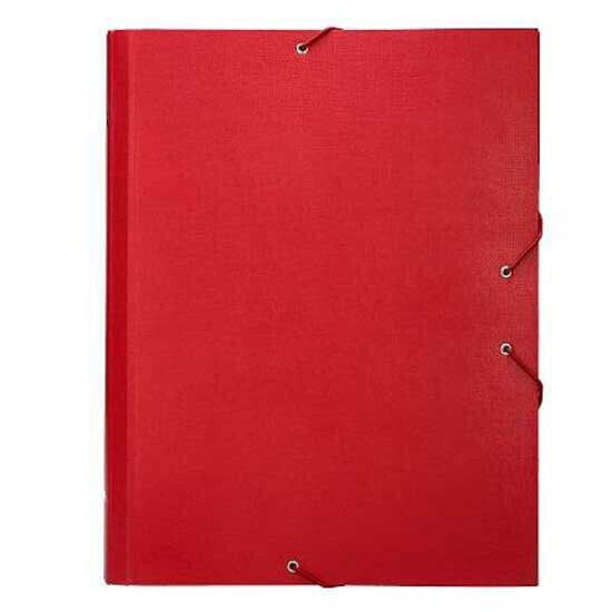 LIDERPAPEL Classifying folder 12 departments extended folio lined cardboard