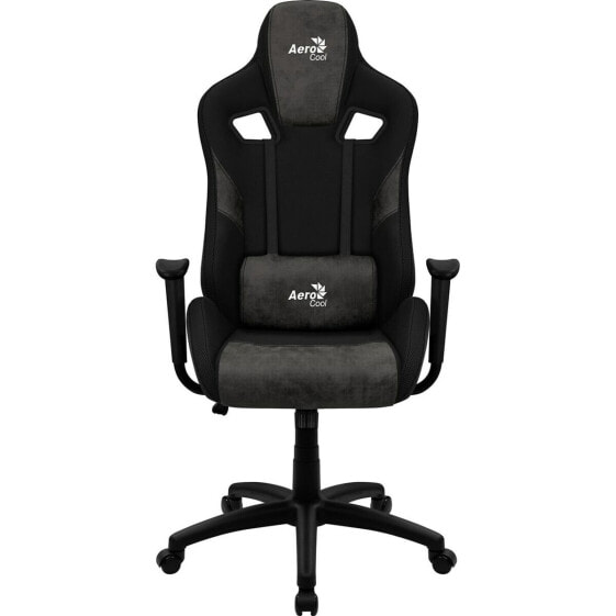 Компьютерное кресло для геймеров Aerocool COUNT AeroSuede 180º Чёрное