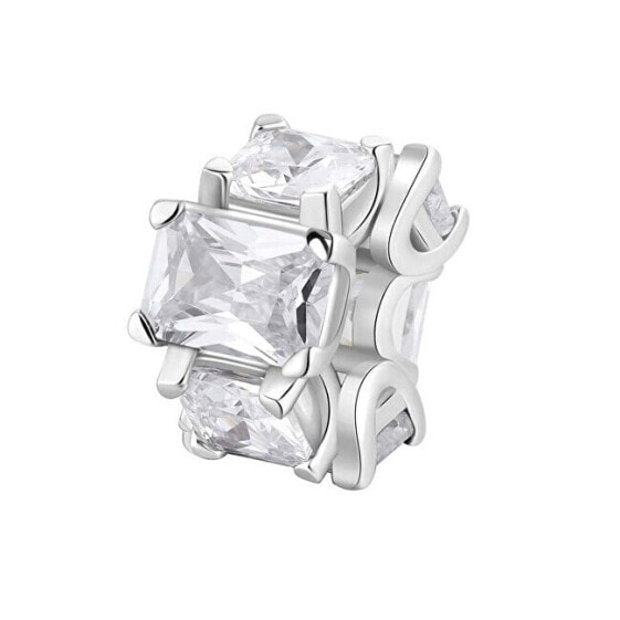 Fancy Infinite White FIW02 sparkling silver pendant