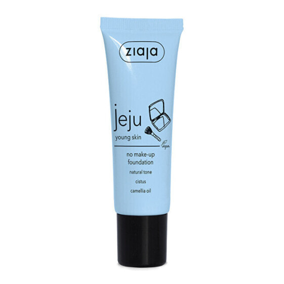 Jeju Natural Tone Liquid Skin Corrector (No Make-up Foundation) 30 ml