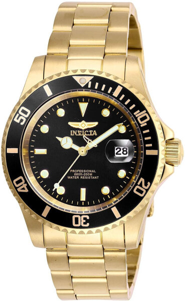Invicta Pro Diver Men's Quartz Movement Stainless Steel Watch 40 mm