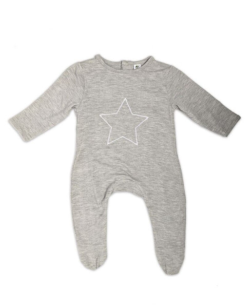 Пижама Earth Baby Outfitters Footed Baby Coverall.