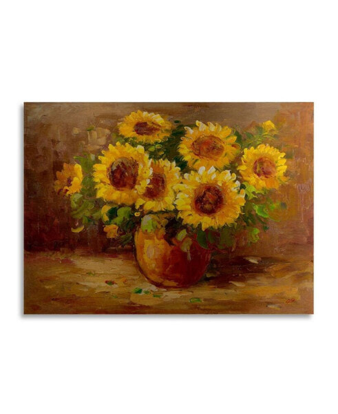 Картина из алюминия Trademark Global Sunflowers Fine Art - 22" x 25"
