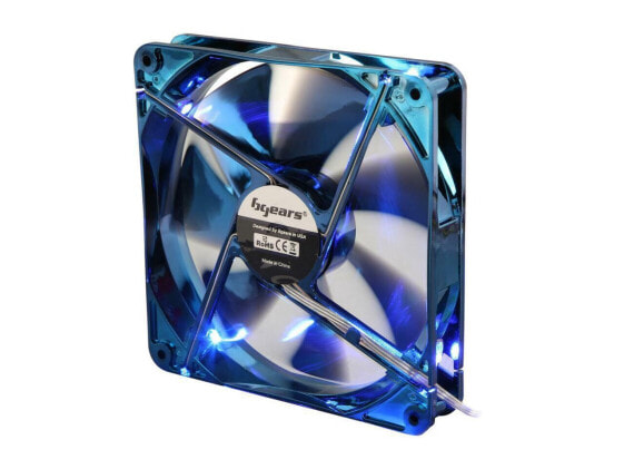 Bgears b-ice 140mm 140mm Blue LED Case Fan