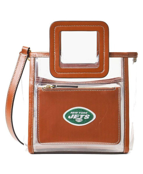 Women's New York Jets Clear Mini Shirley Bag