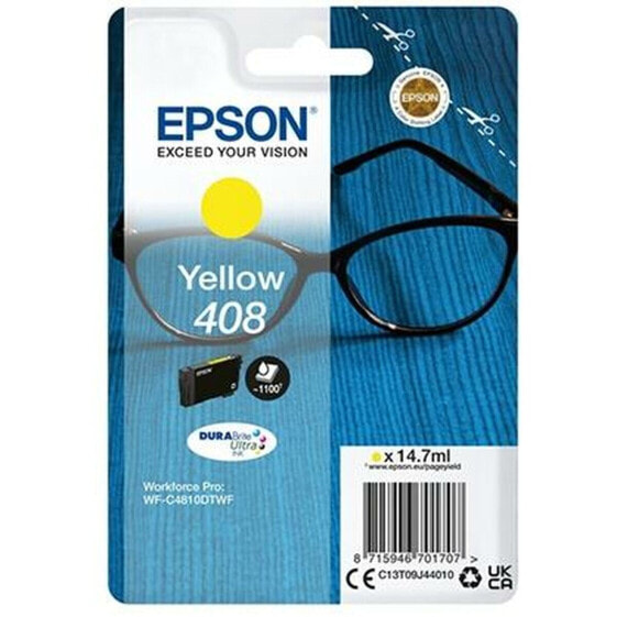 Картридж с оригинальными чернилами Epson 408 Жёлтый Чёрный