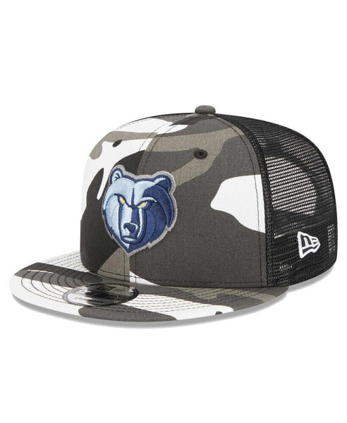 Men's Camo Memphis Grizzlies Snow Camo Meshback 9FIFTY Snapback Hat