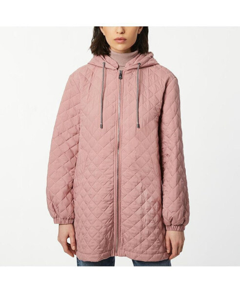 Women's Quilted Swing Coat