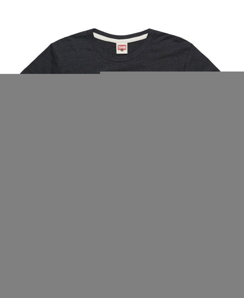 Men's Charcoal Budweiser Eagle Tri-Blend T-shirt