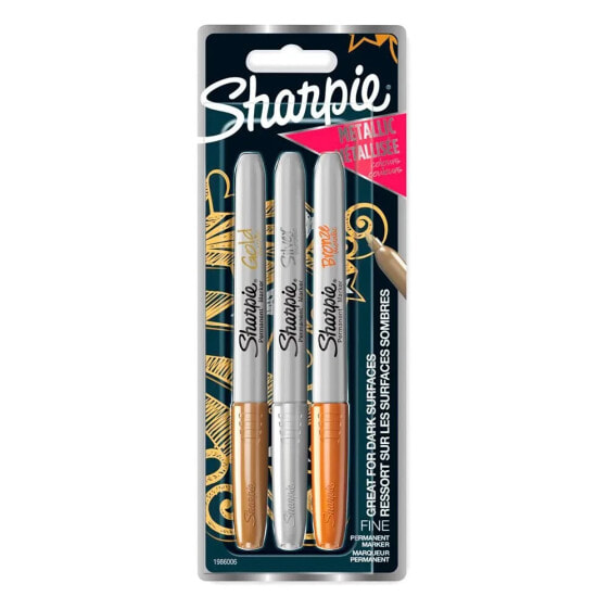 Фломастеры Sharpie Metallic для детей - набор из 12 цветов