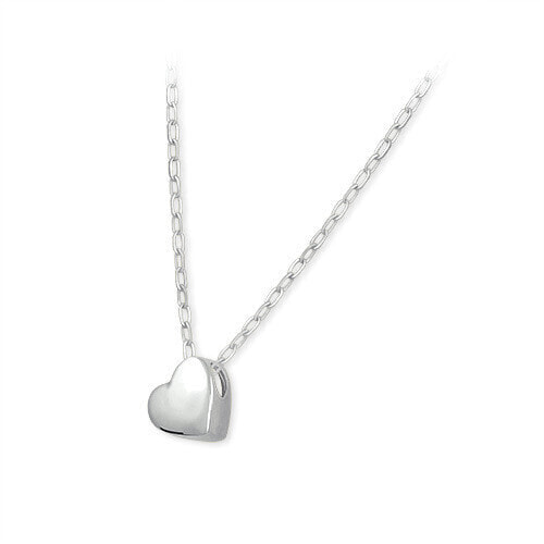 Колье Brilio Silver Heart 473 Necklace.